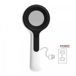 Woodi lamp Ultraviolett UV Naha anal&uuml;&uuml;si t&ouml;&ouml;riist Isiklik iluhooldus Nahahooldus Suurendusklaasiga anal&uuml;saator igap&auml;evaseks ilu kasutamiseks Charger valge