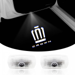 Uus Crown 16. p&otilde;lvkonna salongivalgusti, ukse tervitusvalgusti, salongilamp, LED-logo projektsioon, Set of 2 -