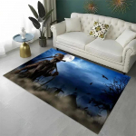 &Otilde;udus Halloween &Otilde;udus K&otilde;rvitsa Vaip Libisemiskindel Elutoa P&otilde;randamatt Jube Pesuruumi Kaunistus Kummituse Prindiga Kodu Diivani Vaip 100x150cm