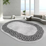Ovaalne luksuslik elutoa vaip Kodu kaunistus Lihtne suur diivanilaud Vaibad Pestavad vaibad magamistuppa Voodi k&otilde;rvale P&otilde;randale Pehmed matid 200x300cm 78.7x118in