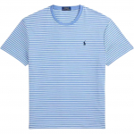 Polo Ralph Lauren logo tikandiga triibuline &uuml;mmarguse kaelusega l&uuml;hikeste varrukatega T-s&auml;rk Meeste Topid 710956835-002 M