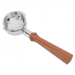 58mm P&otilde;hjatu Kohvi Portafilter Filtrikorv, &Uuml;hekihiline Alumiiniumsulamist Portafilter Kohvimasinatele, Expobar F Roospuu