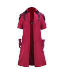 Dmc 5 Dante Cosplay Jakk Mantel Kindad Meeste Kost&uuml;&uuml;m Maskeering T&auml;iskasvanud Mehele Jakk Fantasia Rollim&auml;ngu R&otilde;ivad Halloweeni Karnevali &Uuml;likonnid S 40-45kg beež