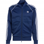 Adidas Originals Adicolor Classics SST Kolme triibuga lukuga logo pikkade varrukatega jakk Meeste jakid Sinine IR9866 XL
