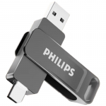 Philips USB 3.2 Type-C Kahe liidesega Kiire M&auml;lupulk 128GB