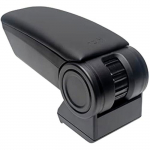 Accoudoir central - RATI - Armster3 - Compatible CITROEN C3 2017 - R&eacute;glable en hauteur - Cuir synth&eacute;tique must