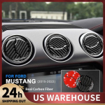 S&uuml;sinikkiust auto keskmise kliimaseadme v&auml;ljalaskeava Ford Mustangi 2015-2022 tarvikute vahelduvvoolu raami kleebis A