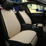 Autoistme katte lisatarvikud Linane Summer Protect Padjakaitse Eesmine Tagumine T&auml;iskomplekt S&otilde;idukitarbed Auto sisustus 1 coffee