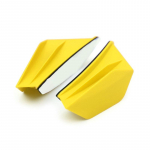 Mootorratta tiibade aerod&uuml;naamilise tiivakomplekti spoiler mootorratta t&otilde;ukeratta jaoks kollane