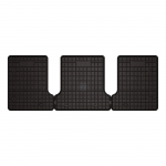Dywaniki samochodowe gumowe do: Kia EV9 3. rzad (2023-) - czarne, dopasowane