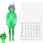 Halloween Sprunki Incredibox T&auml;iskasvanud Lapsed Cosplay Kost&uuml;&uuml;m Koletis &Otilde;udusm&auml;ng Kombinesoon Bodysuit Karnevali Pidustus Laste Riided 120 green