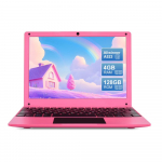 Uus 10,1-tolline Android 13.0 s&uuml;learvuti, kaasaskantav miniarvuti Octa Core Allwinner A523 protsessoriga, 4 GB RAM, 128 GB EMMC, HD IPS A523 roosa