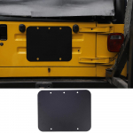 Auto varurataste hoidiku eemaldamise t&auml;iteplaat Kate Tagaluugi tramp-tempel Jeep Wrangler TJ 1997-2006 V&auml;li-tarvikud must