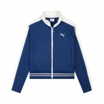 Puma T7 FW25 Pique Spordit&otilde;mblukuga Pikkade Varrukatega Jakk Naiste jakid 638392-49 S