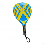 Padelireket Randtennise reketid hoiukotiga Tugev Treening Professionaalne Kerge Blue Yellow