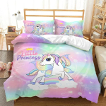 V&auml;rviline &uuml;kssarviku voodipesukomplekt Lilleline tekikott Tekk Linased padjap&uuml;&uuml;rid T&uuml;drukutele Kingitus &Uuml;heinimese Kahekohaline King Suur 150*200cm 3pcs white