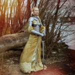 LARP Korsett J&auml;rvekuninganna Armor/Naiste Kost&uuml;&uuml;m/Naisr&uuml;&uuml;tli Cosplay/Keskaegne Armor-K&auml;si
