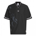 Adidas Originals Korvpalli T&auml;ht L&otilde;tv V-kaelusega Spordis&auml;rk L&uuml;hikeste Varrukatega Unisex s&auml;rk KC3569 M