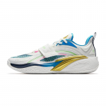 Anta KAI 1 Cushioning Slip Resistant Abrasion Resistant Low top Basketball Shoes Men's White Blue 112611110SF-1 42