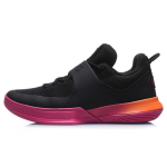 Li Ning Way Of Wade Training Cushioning Slip Resistant Lightweight Low top Performance Basketball Shoes Men's Black Red ABCP023-4 41.5