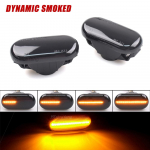 2 tk 12V d&uuml;naamilised k&uuml;ljesignalisatsioonituled NIS-26160AX001 autole 350Z Z33 Navara D40 Cube Pathfinder R51 Qashqai J10