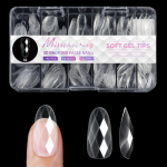 Uued 120/140 tk Ruudukujulised Mandlikujulised Kirsikujulised K&uuml;&uuml;nepikendustipid Naturaalsed L&auml;bipaistvad T&auml;iskattega K&uuml;&uuml;ned Duaalvorm 3D Teemant Pehme Geel K&uuml;&uuml;nepikendustipid