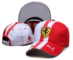 Tikitud logo Vabaaja spordikork F1 v&otilde;idus&otilde;idutiimi pesapallim&uuml;ts Ferrari Roma Portofino F8 Roma Spider SF90 F430 488 458 812 FF jaoks gray