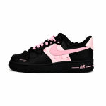 Nike Air Force 1 Deeply In Love Girlish Slip Resistant Low top Skateboard Shoes Women's Black DD8959-001(Team6-) 36
