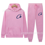 Trendikas Corteiz Devil's Island Huppar Street Hip Hop Spordip&uuml;ksid Vabaaja Mitmek&uuml;lgne Komplekt XXL pink