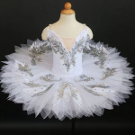 Professionaalne balleti tuutu Lastele T&uuml;drukutele T&auml;iskasvanutele Ballerina Kleit Balleti Tuutu Tantsukost&uuml;&uuml;mid Klassikalise Balleti Seelik Lastele 100cm valge