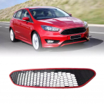 Eesmine &uuml;lemine keskmine iluv&otilde;re k&auml;rjekujulise v&otilde;rguga kaitseraud kapoti iluv&otilde;re kaitse &uuml;hilduv Focus 2015-2017 ZETEC S/TITANIUM X/TDCI/STYLE jaoks punane must v&auml;rv