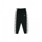 Nike spordist inspireeritud trukk-kinnitusega dressip&uuml;ksid soonikutega pahkluudel Meeste p&uuml;ksid Must BV2628-010 XXXL