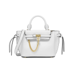 Michael Kors Hamilton Legacy Monogram Chain Commuter &Auml;ri-Tote kott Naiste Tote Valge 32S3G9HC0L-085 Basic Set (Bag+Dust Bag)