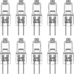 G4 Halogeenpirnid 12v 20w Halogeen Pin-pistikupesaga Lamp 2800k Soe Valge H&auml;mardatav G4 Madalpinge Haloge-yujia