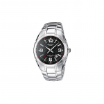 Casio EDIFICE Moodne terasrihm Kvartsmehhanism Roostevabast terasest rihm Jaapani ja Korea kell Meeste;s Kell Must sihver EF-125D-1AV must
