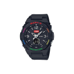 Casio Baby-G X Chums Koost&ouml;&ouml; Moetrend Klassikaline Vikerkaare T&auml;hestikuga Bezel V&auml;litingimustes P&otilde;rutuskindel Spordi Kvartsikell Naiste kellad BGA-260CH-1A Black Dial