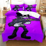 3D Prinditud Murder Drones Voodipesukomplekt Poistele T&uuml;drukutele &Uuml;heinimesevoodi Kuningas Suurus Tekikott Padjap&uuml;&uuml;r Voodi T&auml;iskasvanud Mood Kodutekstiil 135x200cm