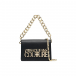 Versace Jeans Couture Kuldne T&auml;htlogo Kettpandlaga Minik&auml;sikott Naiste k&auml;ekotid Must 74VA4BL3-ZS467-899 Basic Set (Bag+Dust Bag)