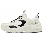 Skechers Go Series V&otilde;rkriie S&uuml;nteetiline nahk Retro Mugav Vastupidav Hingav Madalad Isa kingad Naiste tossud Valge Must 118322-BLK 41