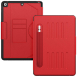 Kaitse&uuml;mbris iPadile 10.2 10.9 10. p&otilde;lvkond Pro 9.7 Air 2 Pro 11 Air 4/5 10.9 2026 - Kaitsev, &Uuml;li&otilde;huke, Magnetiline alus, Uneta/&auml;rkveloleku kate for iPad 10.2 punane