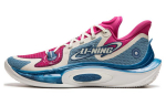 Li Ning SONIC 11 Astro S2 Lame Tekstiil, S&uuml;nteetiline Nahk Amortisaatsioon Libisemiskindel Kulumiskindel Madal L&otilde;ige ABAT021-7 46