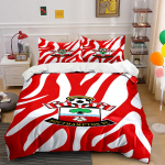 Punased triibud, Southampton FC logo. Voodipesukomplektid Tekikotikomplektid Tekikotid Padjap&uuml;&uuml;rid(1 * Tekikott 2 * Padjap&uuml;&uuml;ri (tekk ei kuulu komplekti)) 135x200cm
