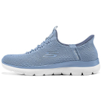 Skechers Sport Mugavad madalad vabaajajalatsid Naiste tossud Hall Sinine 150284-SLT 35.5