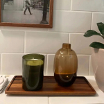 Looduslikust puidust kandik Ristk&uuml;likukujuline taldrik Puuviljade suupistete toidu hoiukandikud Hotell Kodu Serveerimiskandik Dekoratsioonitarvikud 30x11.8cm