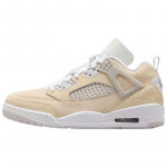 Jordan Spizike Low Sanddrift Meeste madalad retro korvpallijalan&otilde;ud pruunist nahast HV6528-100 40.5