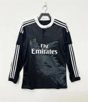 14-15 Kuninglik Ma Must Draakon S&auml;rk C Robert Benzema Ramos J Luo Jalgpallikost&uuml;&uuml;m Trend Retro stiil M black