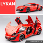 1:24 Lykan Hypersport Superauto Mudel Die-cast & M&auml;ngus&otilde;idukid M&auml;nguauto Metallist Kogu M&auml;nguasi Laste M&auml;nguasjad Lastele Laste Kingitused