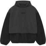 Fear of God Essentials Nailonfliis Kapuutsiga Dressipluus Must Meeste Topid 202SU244320F L black