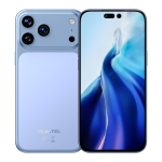 OUKITEL C17 PLUS Android 16 Mobiiltelefon Avatud 2026-24GB+256GB, 6.9'' 120Hz, 5000mAh Nutitelefon, 64MP+8MP, 3.5mm Pistikupesa /GPS sinine
