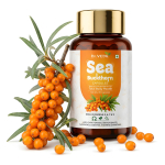 Dr Vedic astelpajumarja 500 mg kapslid | Taimne Omega 3, 6, 7 ja 9 toidulisand naha, s&uuml;dame, liigeste ja luude toetuseks | Looduslik antioks&uuml;dant